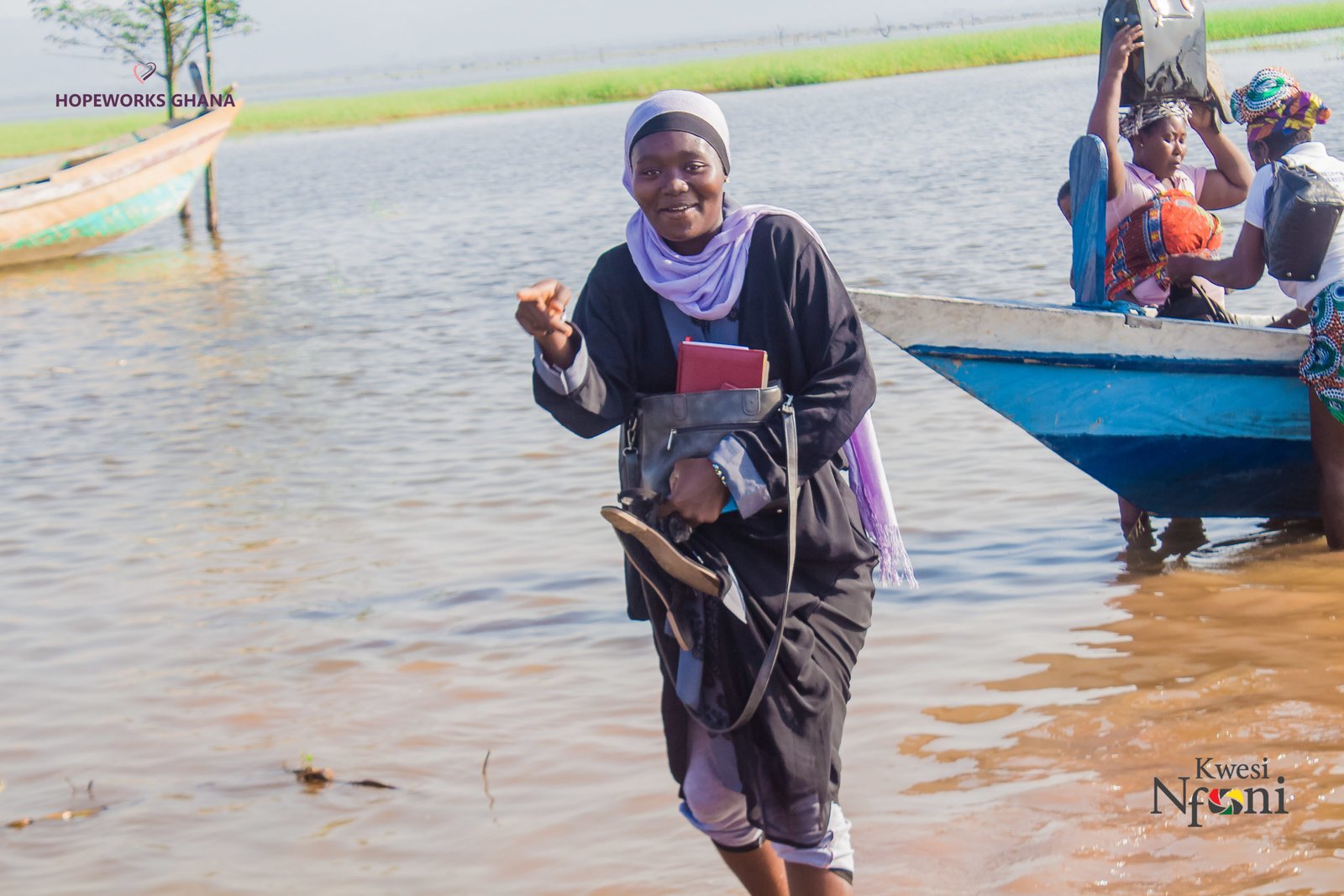 Hopeworks Ghana community outreach