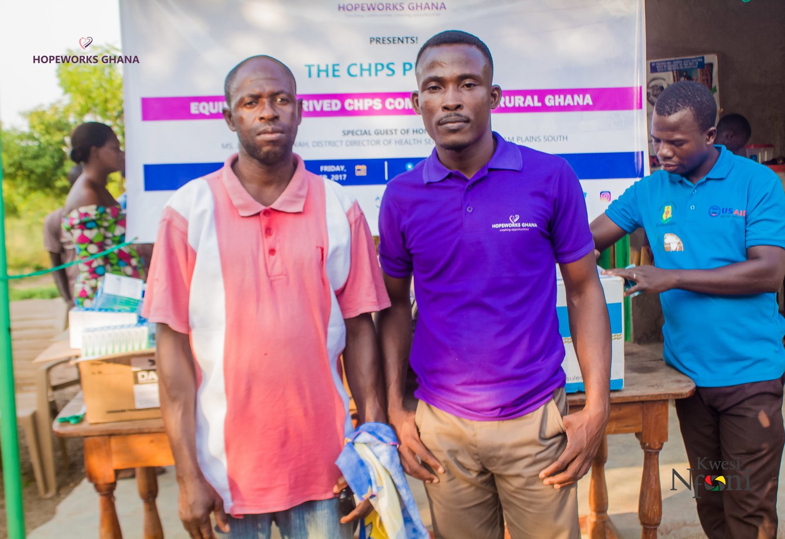 Hopeworks Ghana community outreach