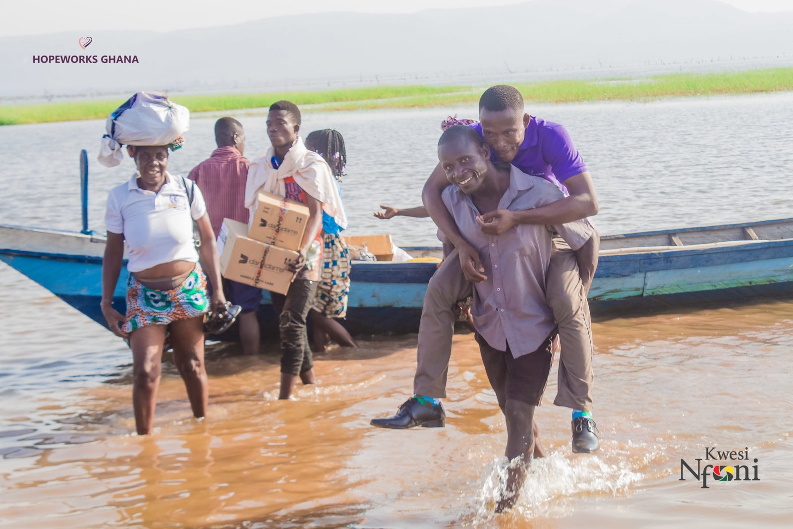 Hopeworks Ghana community outreach