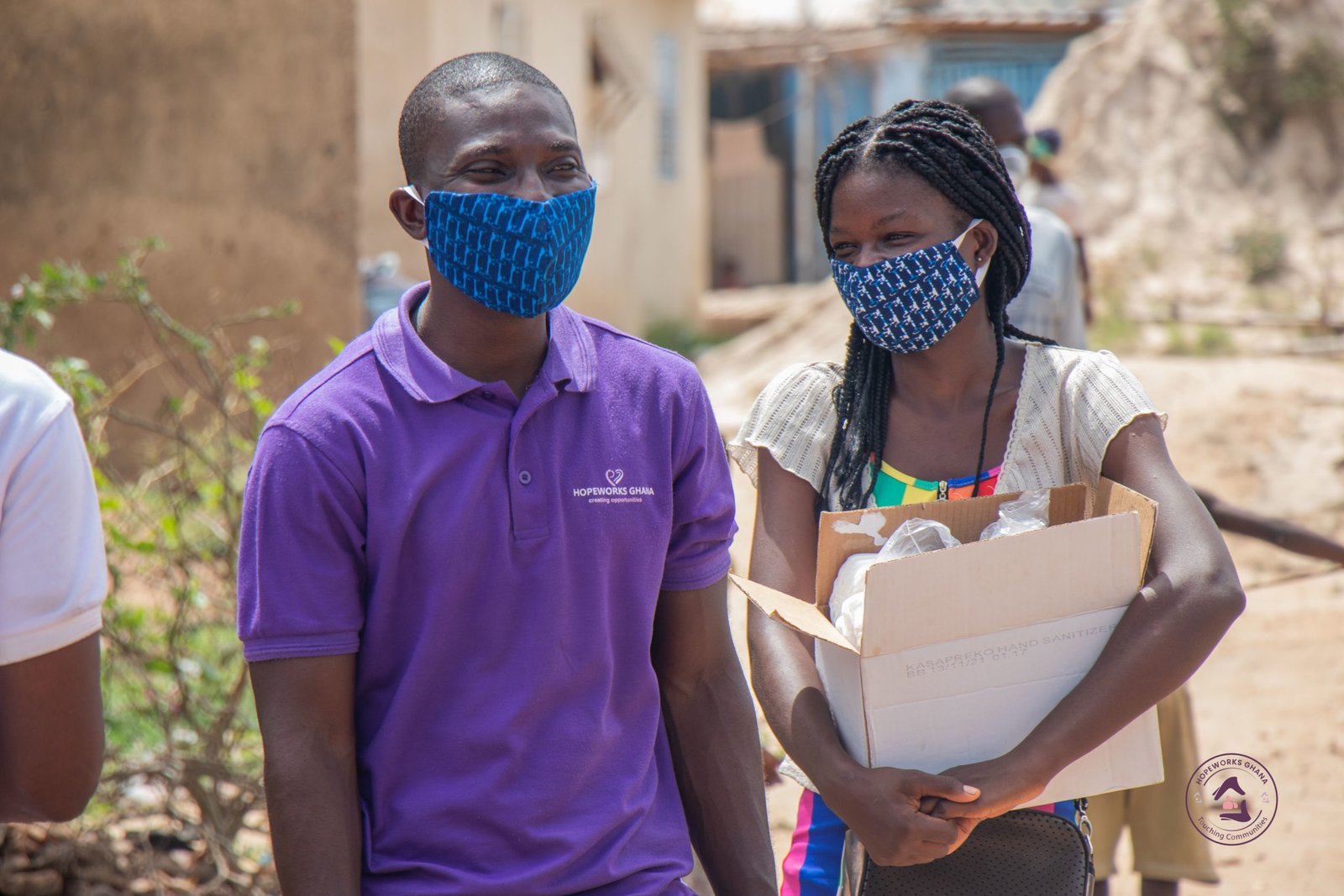 Hopeworks Ghana community outreach