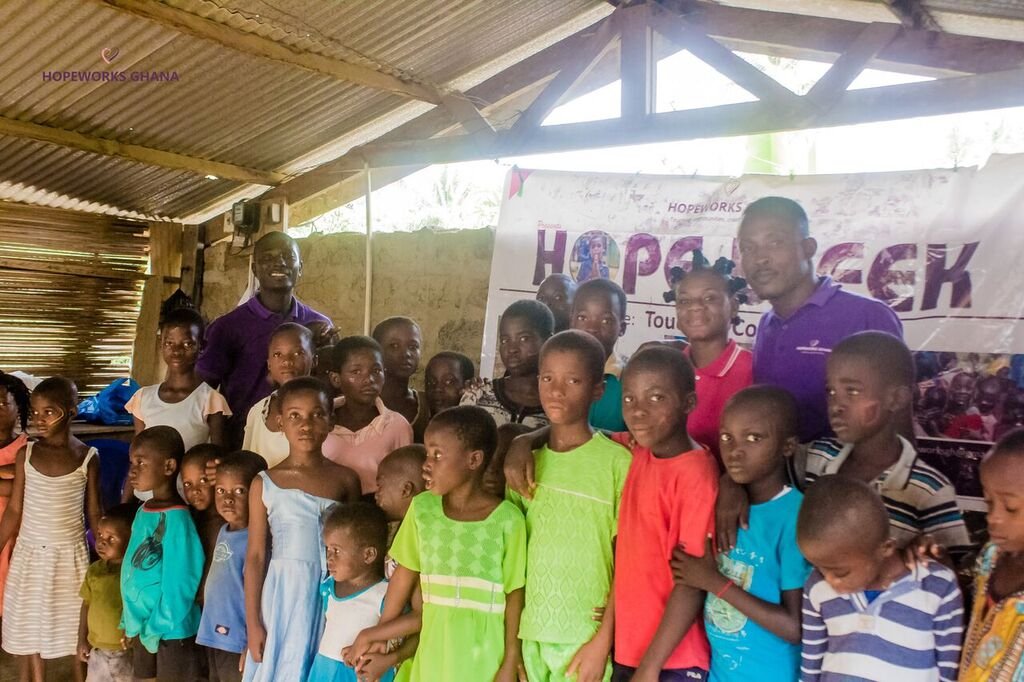 Hopeworks Ghana community outreach