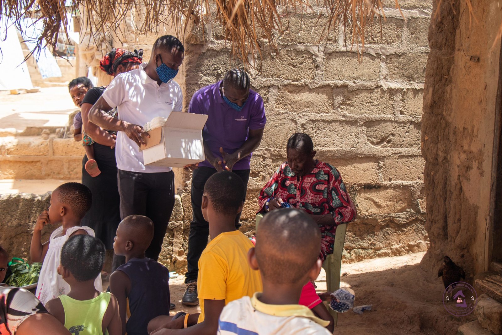 Hopeworks Ghana community outreach