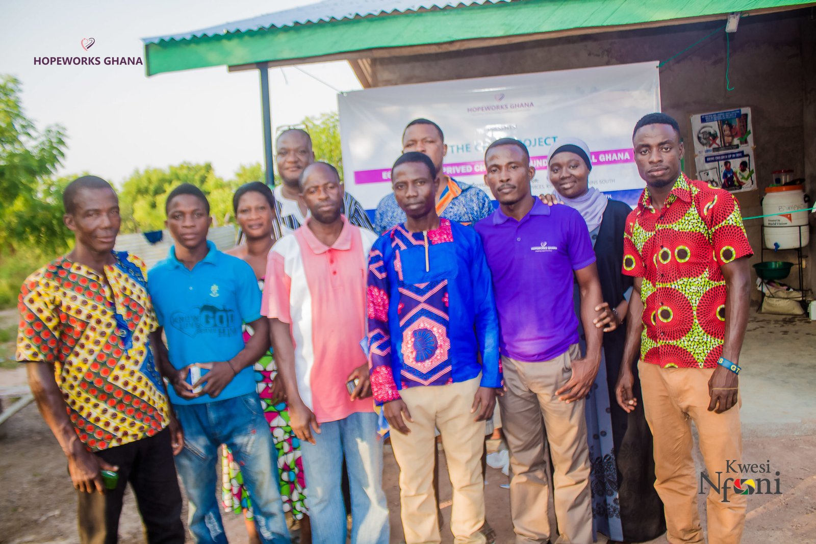 Hopeworks Ghana community outreach