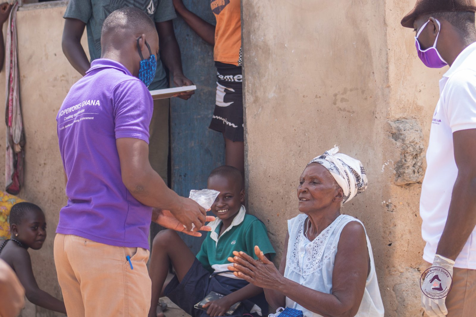 Hopeworks Ghana community outreach